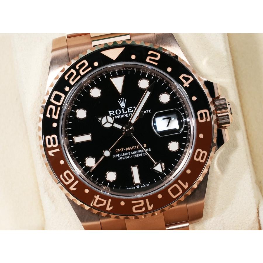 ロレックス GMTマスターII Ref.126715CHNR エバーローズゴールド ブラック文字盤 オイスターブレスレット | GMTマスター | 02