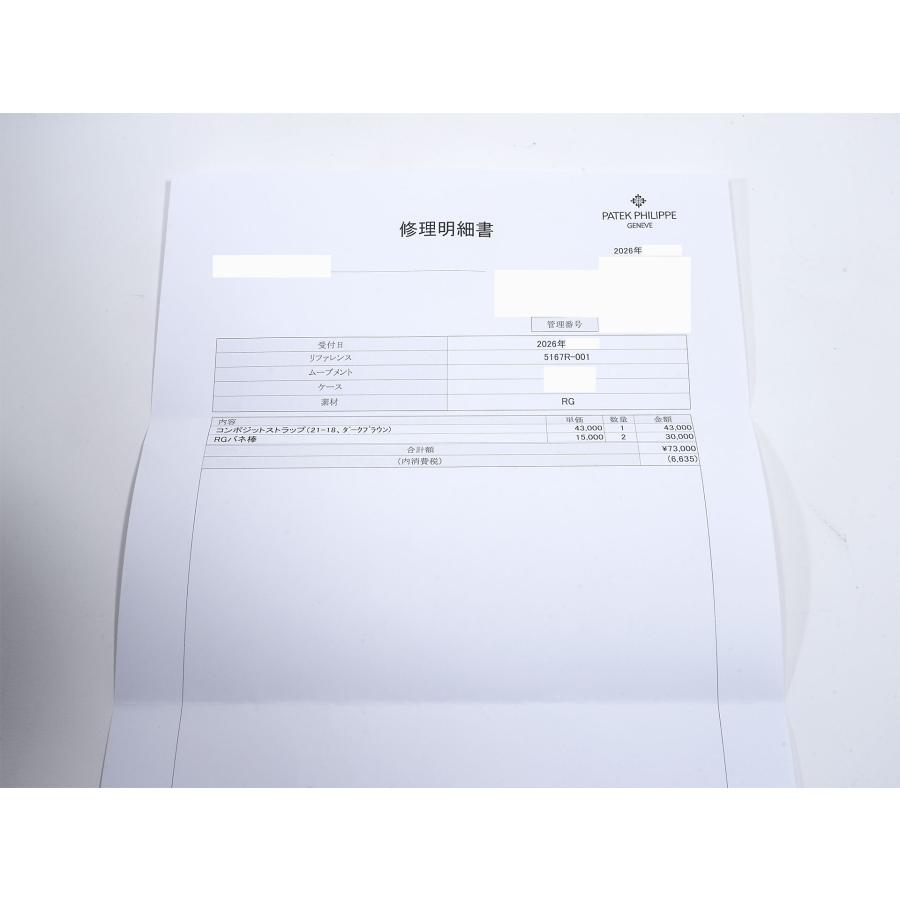 パテックフィリップ アクアノート Ref.5167R-001 ローズゴールド ブラウン文字盤 | アクアノート | 09
