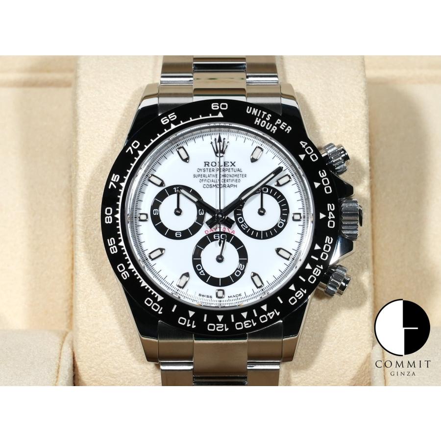 ロレックス デイトナ Ref.116500LN ステンレススチール ホワイト文字盤 | コスモグラフ デイトナ
