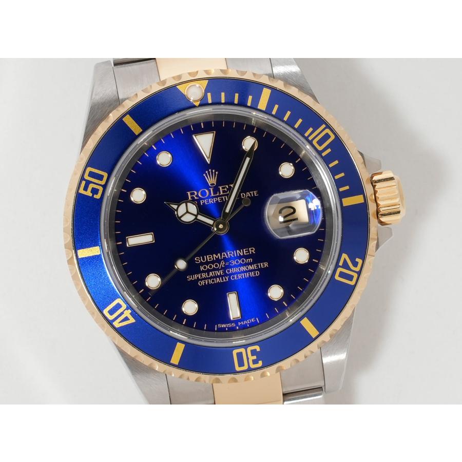 ロレックス サブマリーナー デイト Ref.16613 SS/YG ブルー文字盤 | サブマリーナー | 02