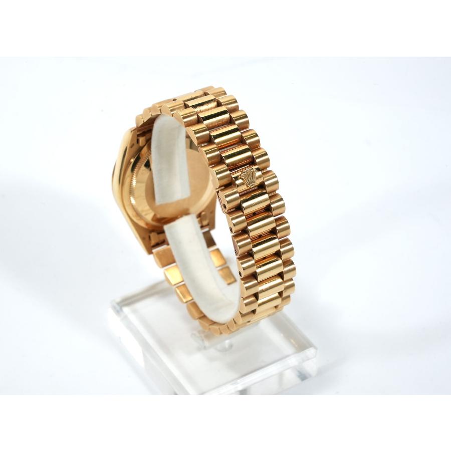 ロレックス デイデイト36 Ref.18238 イエローゴールド ブラウングラデーション×10Pダイヤ文字盤 | デイデイト | 06