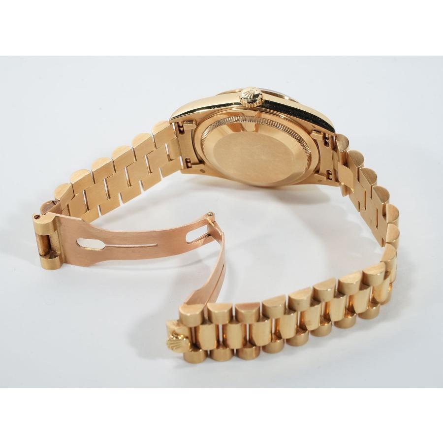 ロレックス デイデイト36 Ref.18238 イエローゴールド ブラウングラデーション×10Pダイヤ文字盤 | デイデイト | 07