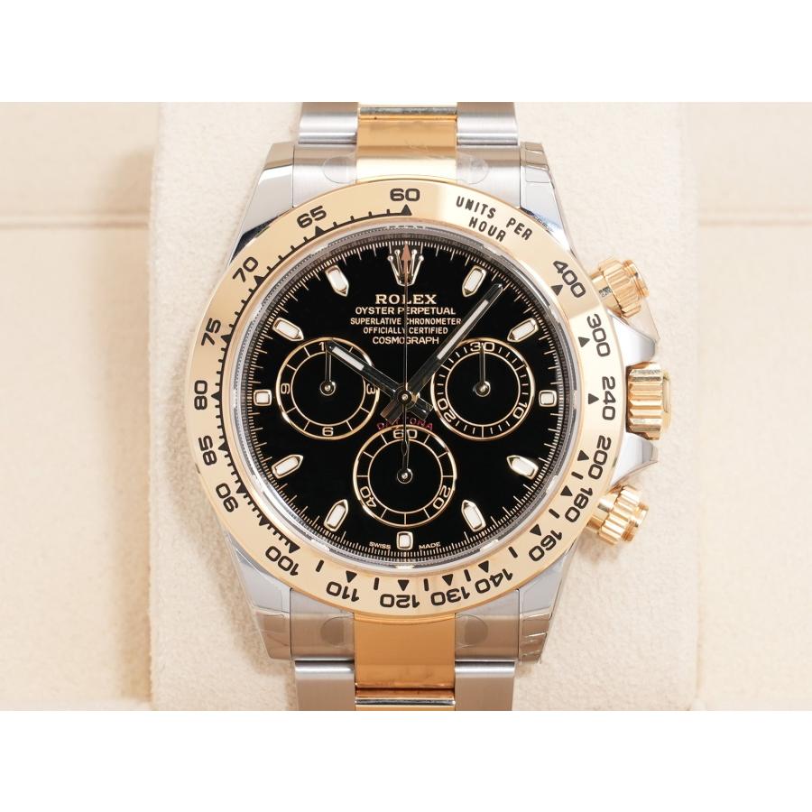 ロレックス デイトナ Ref.116503 SS/YG ブラック文字盤 | コスモグラフ デイトナ | 01