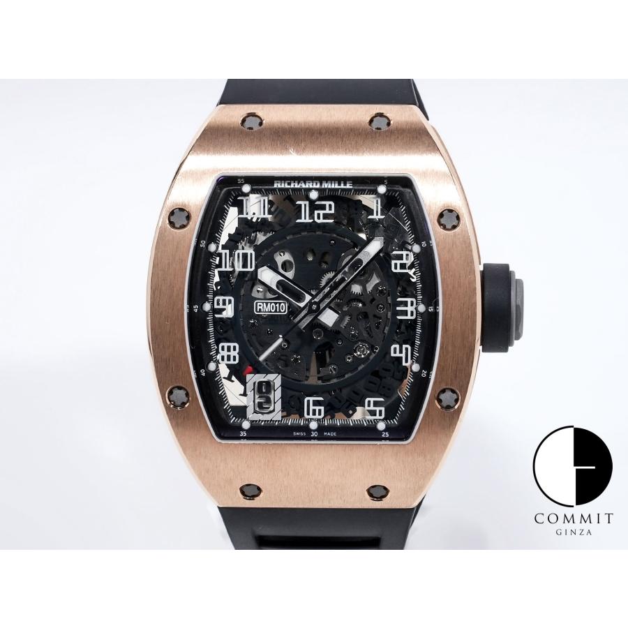 リシャールミル オートマティック Ref.RM010 18KRG スケルトン文字盤 | リシャール・ミル