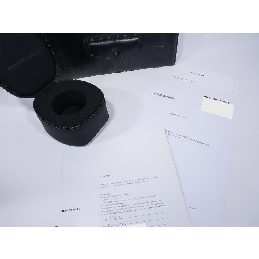 リシャールミル オートマティック Ref.RM010 18KRG スケルトン文字盤 | リシャール・ミル | 08