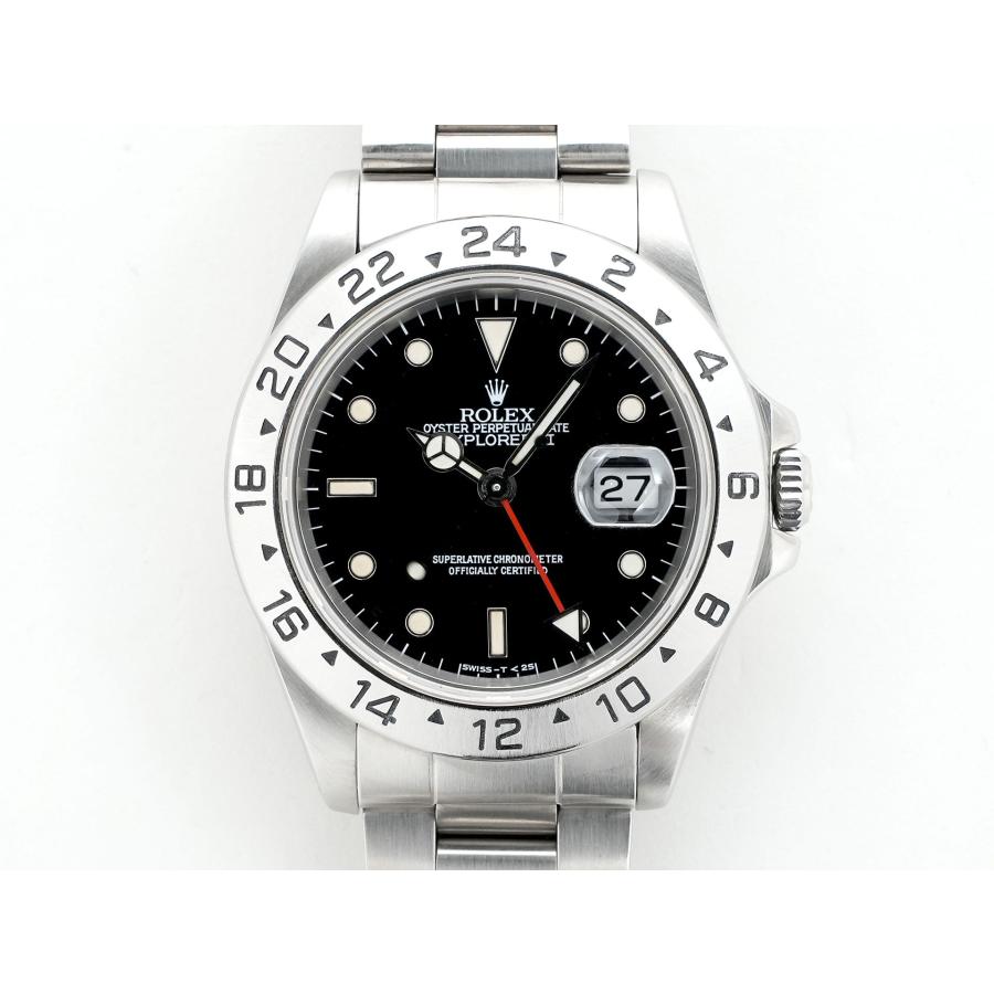 ロレックス エクスプローラーII Ref.16570 ステンレススチール ブラック文字盤 オイスターブレスレット | エクスプローラーII | 01