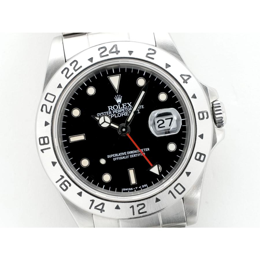 ロレックス エクスプローラーII Ref.16570 ステンレススチール ブラック文字盤 オイスターブレスレット | エクスプローラーII | 02