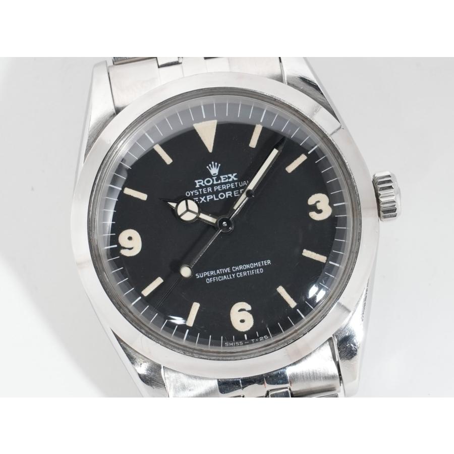 ロレックス エクスプローラーI Ref.1016 ステンレススチール ブラック文字盤 | エクスプローラー（ROLEX） | 02