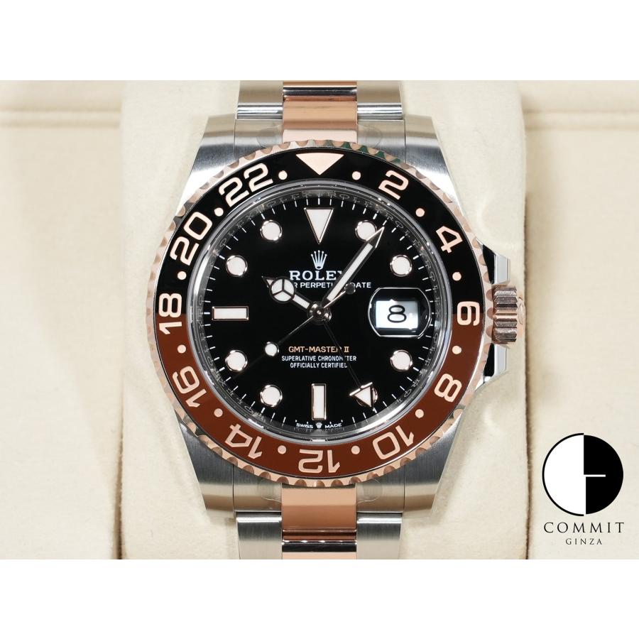 ロレックス GMTマスターII Ref.126711CHNR ステンレススチール/エバーローズゴールド ブラック文字盤 オイスターブレスレット | GMTマスター