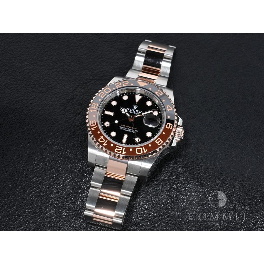 ロレックス GMTマスターII Ref.126711CHNR ステンレススチール/エバーローズゴールド ブラック文字盤 オイスターブレスレット | GMTマスター | 10