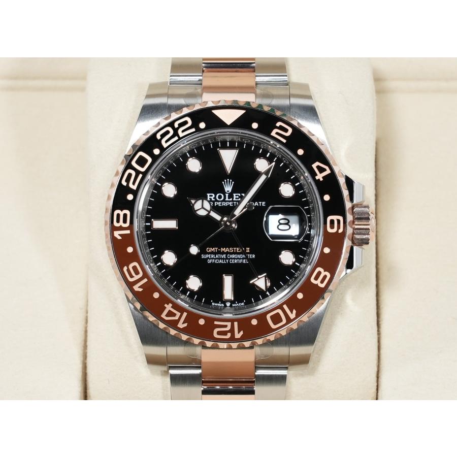 ロレックス GMTマスターII Ref.126711CHNR ステンレススチール/エバーローズゴールド ブラック文字盤 オイスターブレスレット | GMTマスター | 01