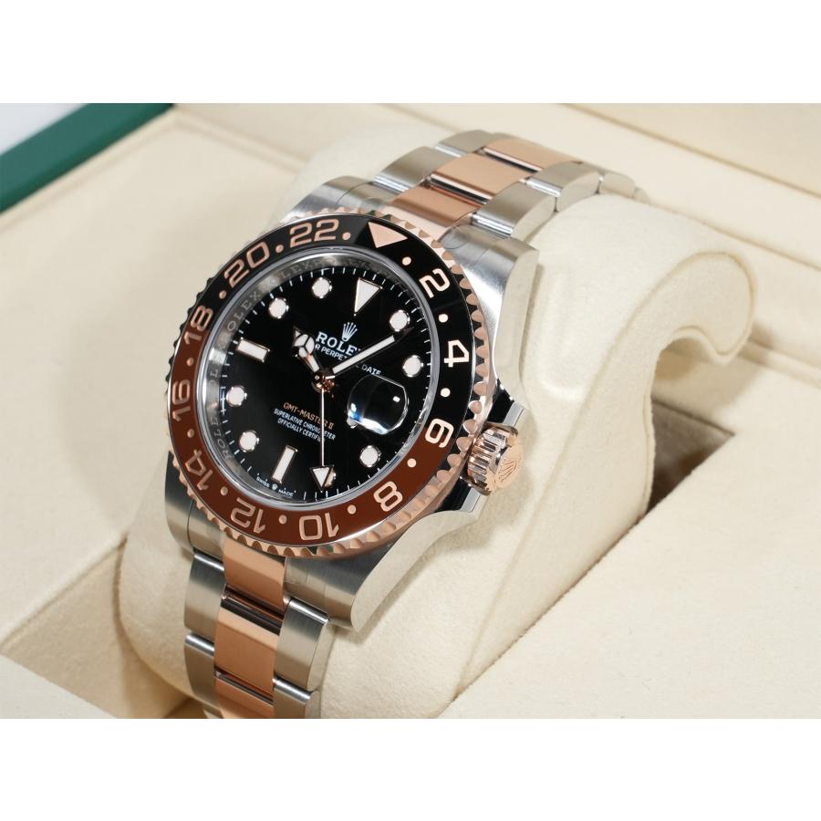ロレックス GMTマスターII Ref.126711CHNR ステンレススチール/エバーローズゴールド ブラック文字盤 オイスターブレスレット | GMTマスター | 03