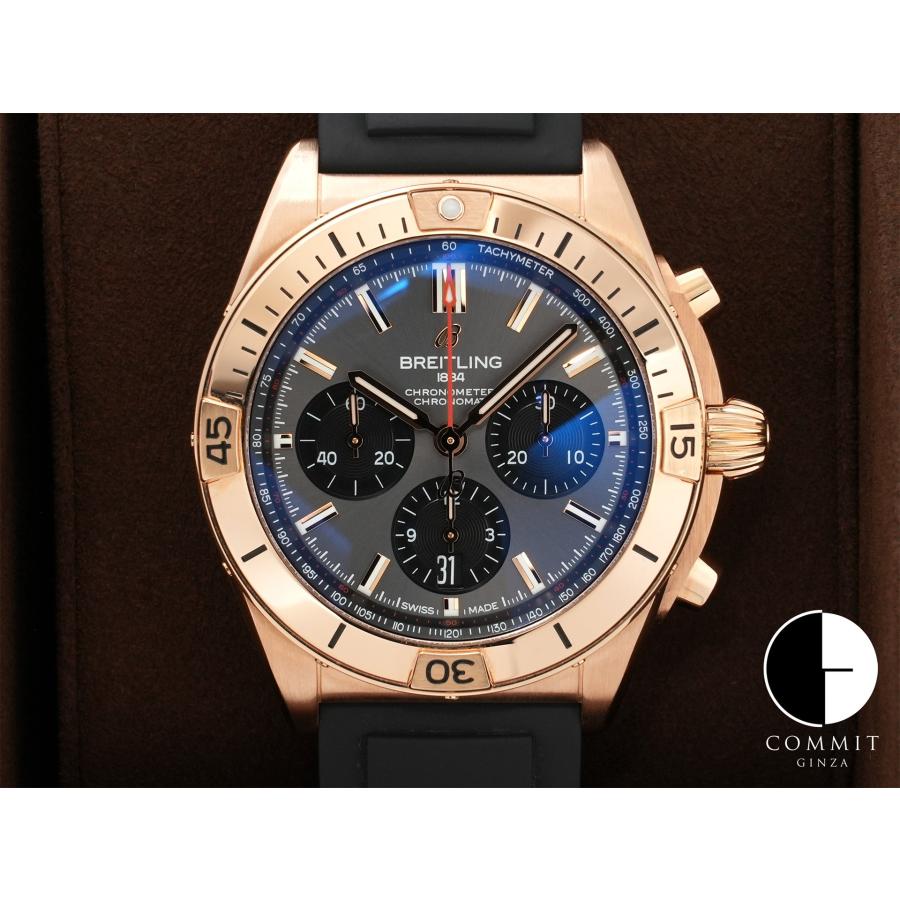 ブライトリング クロノマット B01 42 Ref.RB0134101B1S1 レッドゴールド グレー文字盤 | ブライトリング