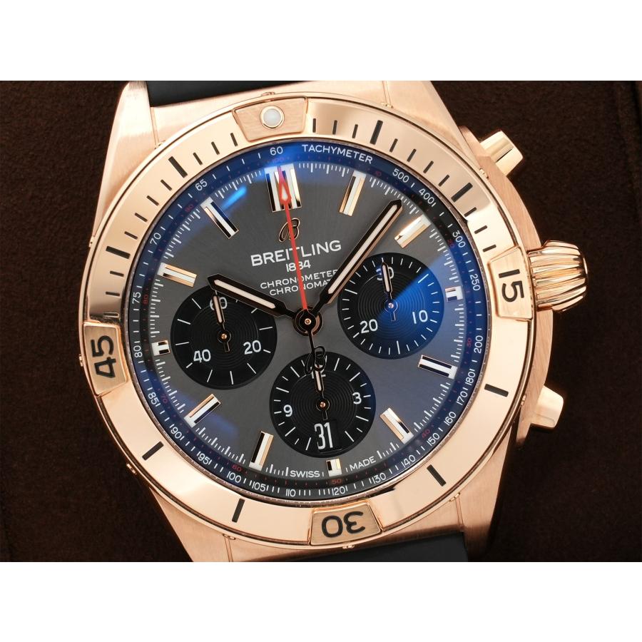 ブライトリング クロノマット B01 42 Ref.RB0134101B1S1 レッドゴールド グレー文字盤 | ブライトリング | 02