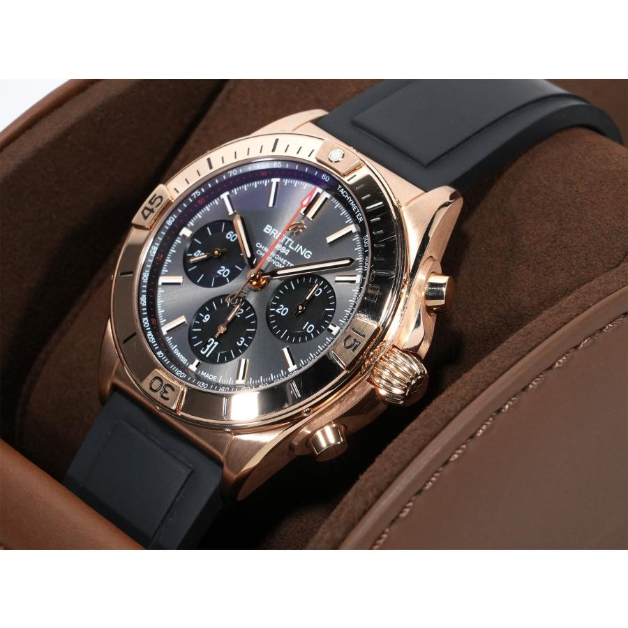 ブライトリング クロノマット B01 42 Ref.RB0134101B1S1 レッドゴールド グレー文字盤 | ブライトリング | 03