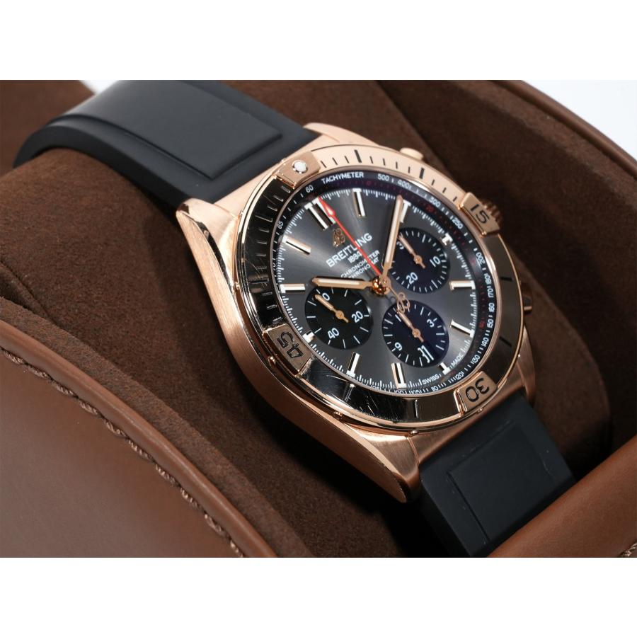 ブライトリング クロノマット B01 42 Ref.RB0134101B1S1 レッドゴールド グレー文字盤 | ブライトリング | 04