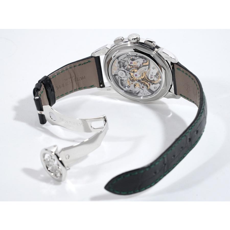 パテックフィリップ パーペチュアルカレンダー クロノグラフ Ref.5270P-014 PT ラックグリーン文字盤 | PATEK PHILIPPE | 11