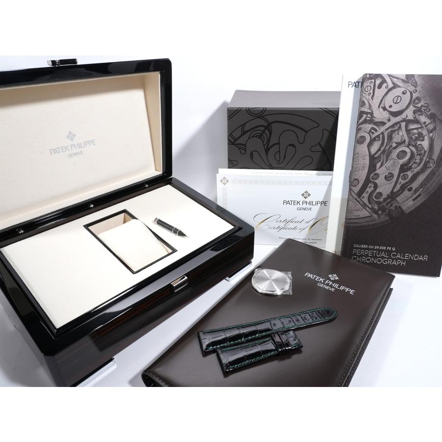 パテックフィリップ パーペチュアルカレンダー クロノグラフ Ref.5270P-014 PT ラックグリーン文字盤 | PATEK PHILIPPE | 12