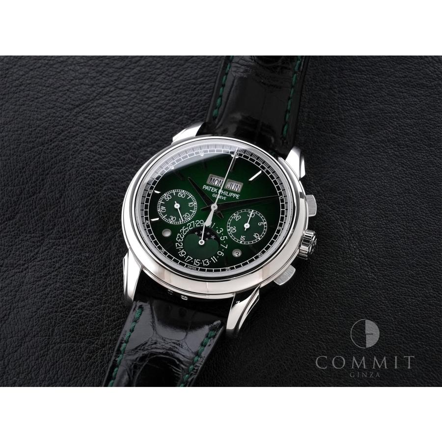 パテックフィリップ パーペチュアルカレンダー クロノグラフ Ref.5270P-014 PT ラックグリーン文字盤 | PATEK PHILIPPE | 13