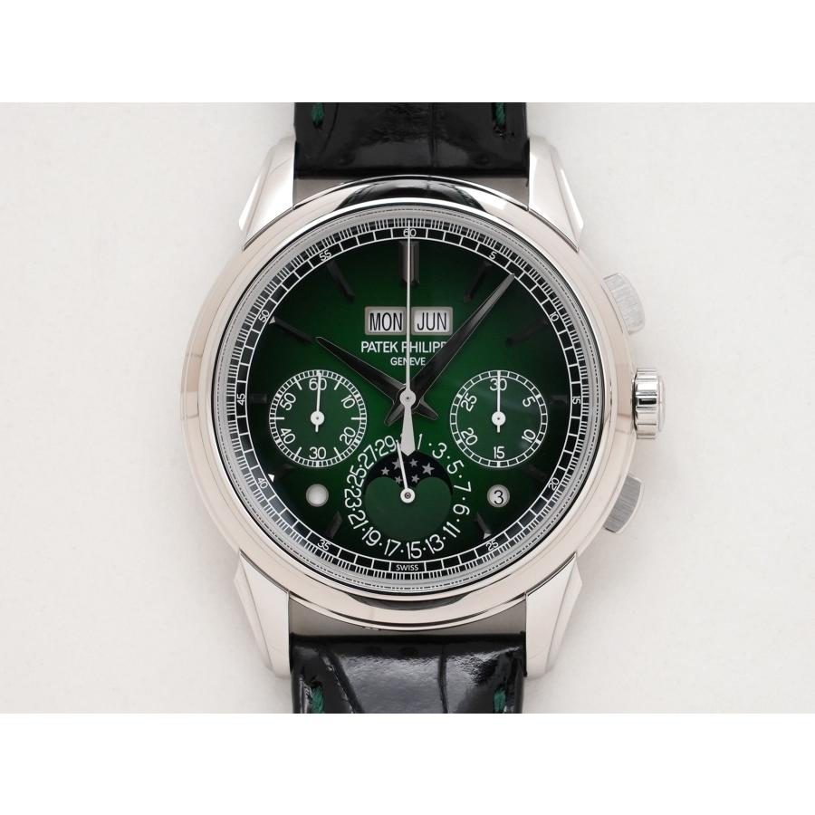 パテックフィリップ パーペチュアルカレンダー クロノグラフ Ref.5270P-014 PT ラックグリーン文字盤 | PATEK PHILIPPE | 01