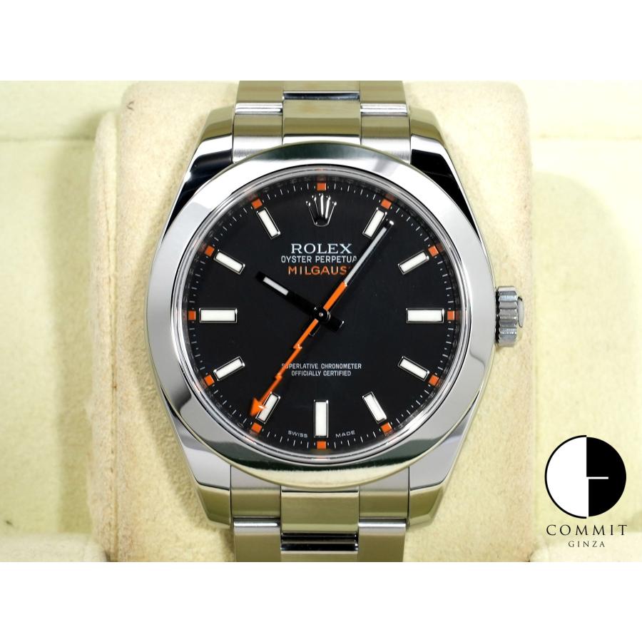 ロレックス ミルガウス Ref.116400 ステンレススチール ブラック文字盤 | ミルガウス