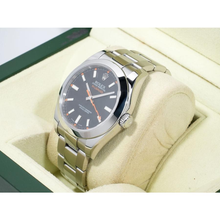ロレックス ミルガウス Ref.116400 ステンレススチール ブラック文字盤 | ミルガウス | 03