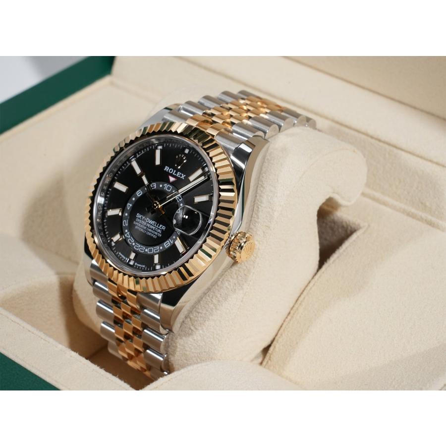 ロレックス スカイドゥエラー Ref.336933 SS/YG ブラック文字盤 ジュビリーブレスレット | スカイドゥエラー | 03