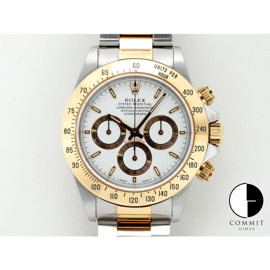 ロレックス デイトナ エルプリメロ Ref.16523 ステンレススチール/イエローゴールド ホワイト文字盤 | コスモグラフ デイトナ
