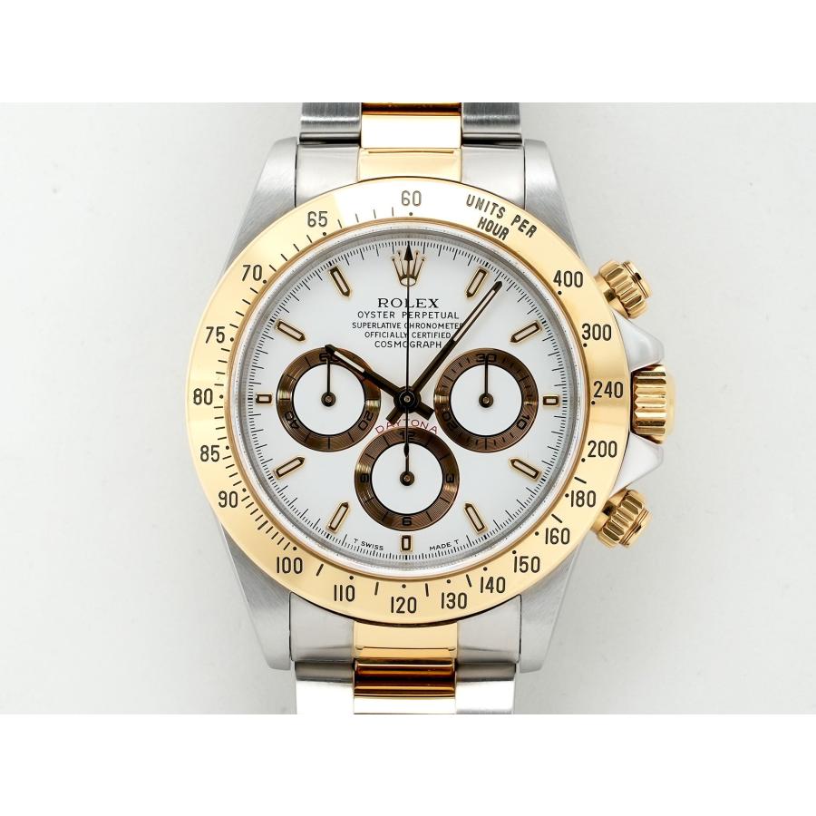 ロレックス デイトナ エルプリメロ Ref.16523 ステンレススチール/イエローゴールド ホワイト文字盤 | コスモグラフ デイトナ | 01