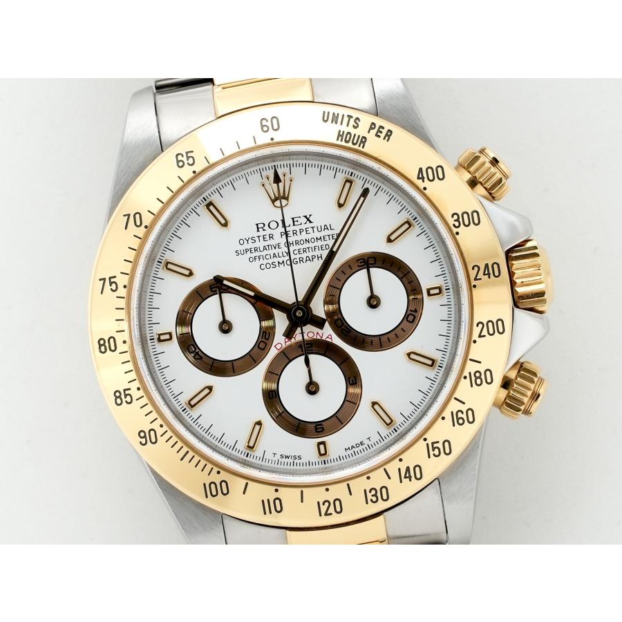 ロレックス デイトナ エルプリメロ Ref.16523 ステンレススチール/イエローゴールド ホワイト文字盤 | コスモグラフ デイトナ | 02
