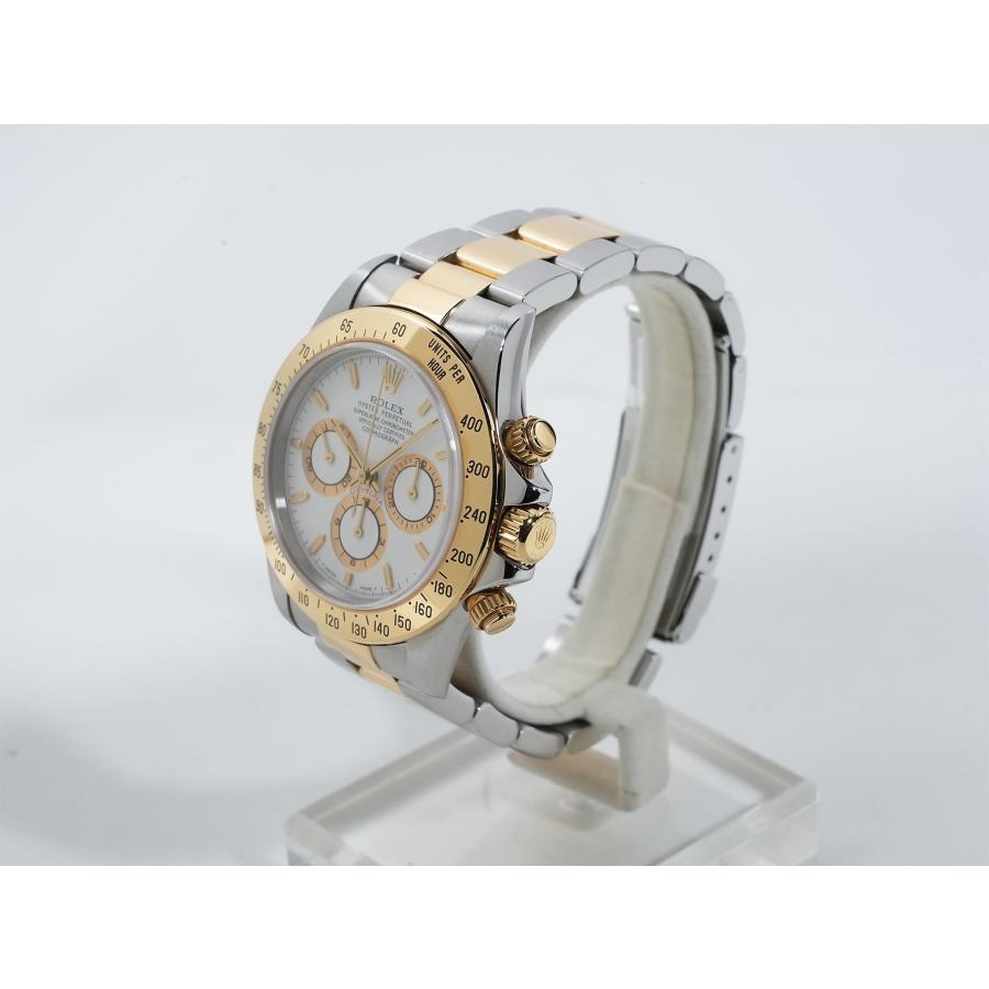 ロレックス デイトナ エルプリメロ Ref.16523 ステンレススチール/イエローゴールド ホワイト文字盤 | コスモグラフ デイトナ | 03
