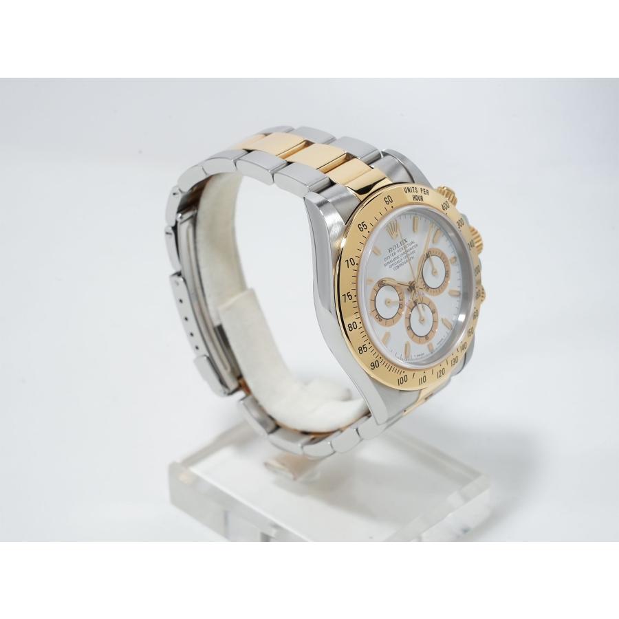 ロレックス デイトナ エルプリメロ Ref.16523 ステンレススチール/イエローゴールド ホワイト文字盤 | コスモグラフ デイトナ | 04