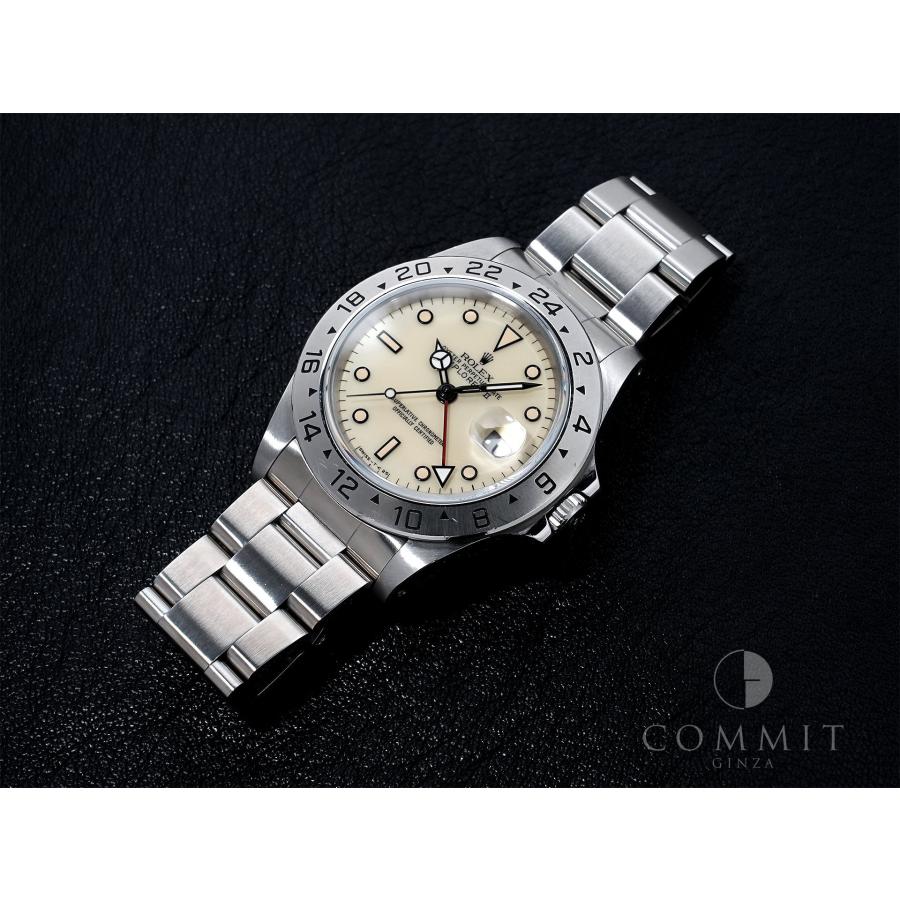 ロレックス エクスプローラーII Ref.16570 ステンレススチール ホワイト文字盤 オイスターブレスレット | エクスプローラーII | 10