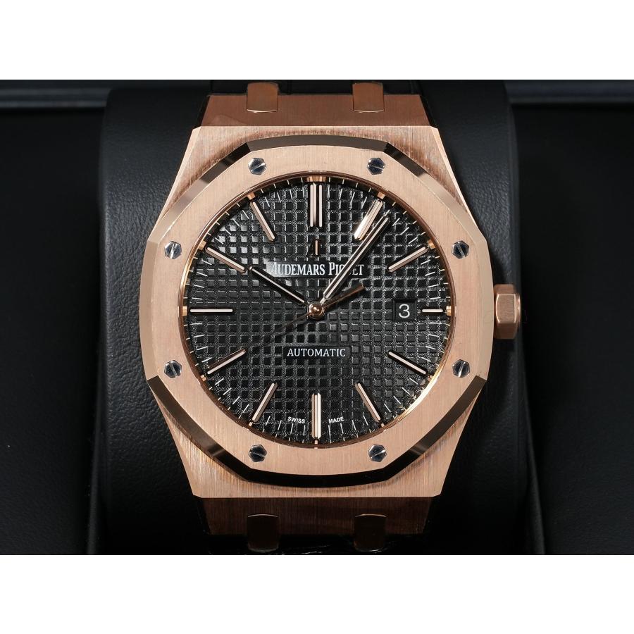 オーデマピゲ ロイヤルオーク Ref.15400OR.OO.D002CR.01 ピンクゴールド ブラック文字盤 | ロイヤルオーク | 01