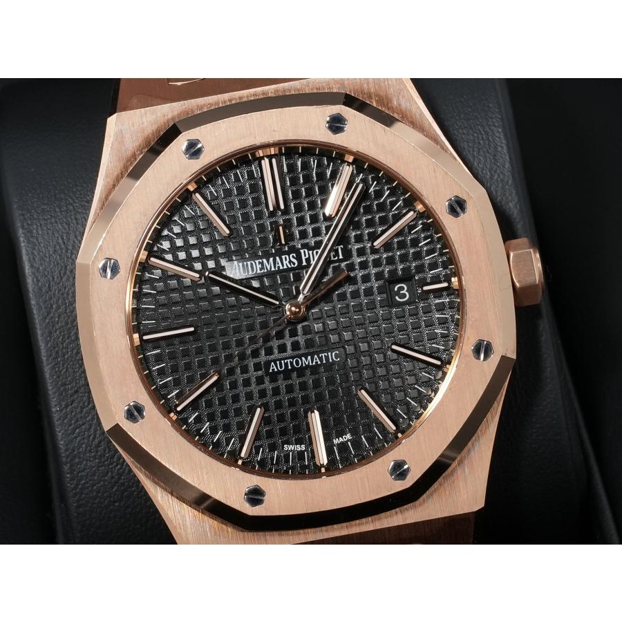 オーデマピゲ ロイヤルオーク Ref.15400OR.OO.D002CR.01 ピンクゴールド ブラック文字盤 | ロイヤルオーク | 02