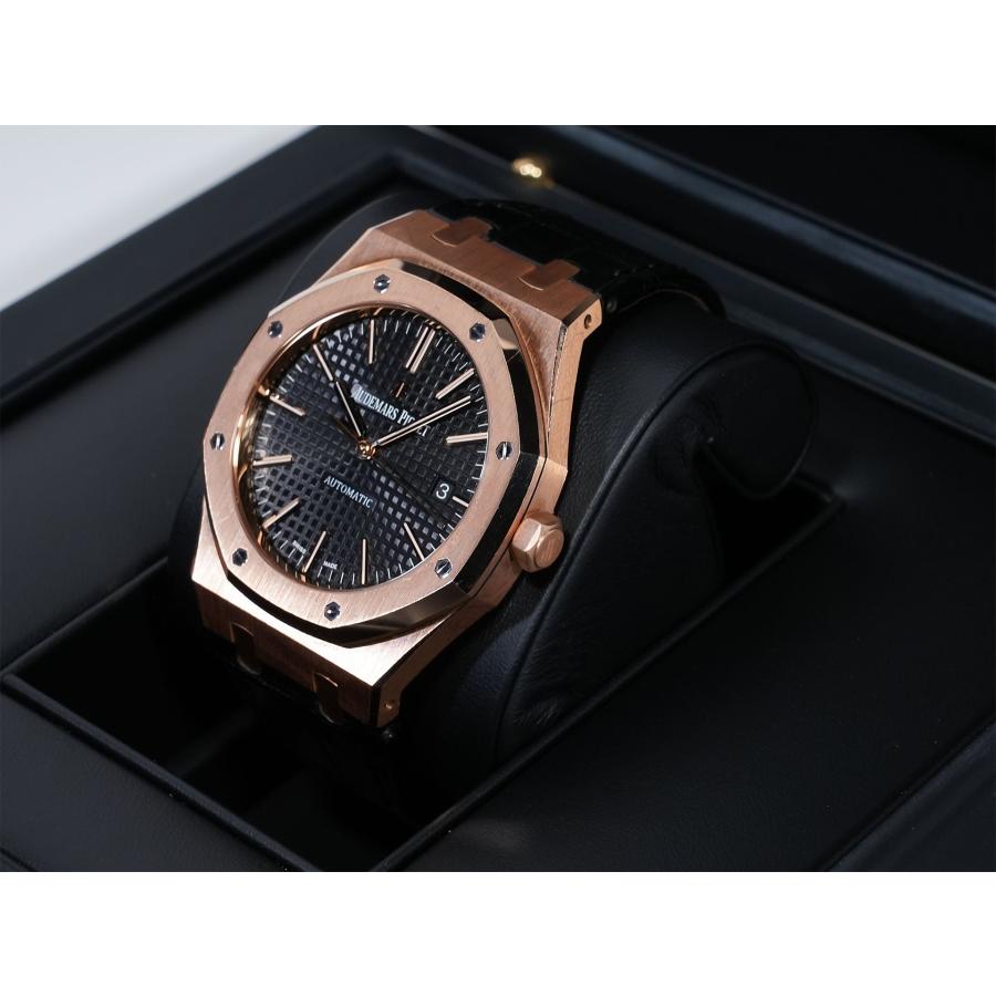 オーデマピゲ ロイヤルオーク Ref.15400OR.OO.D002CR.01 ピンクゴールド ブラック文字盤 | ロイヤルオーク | 03