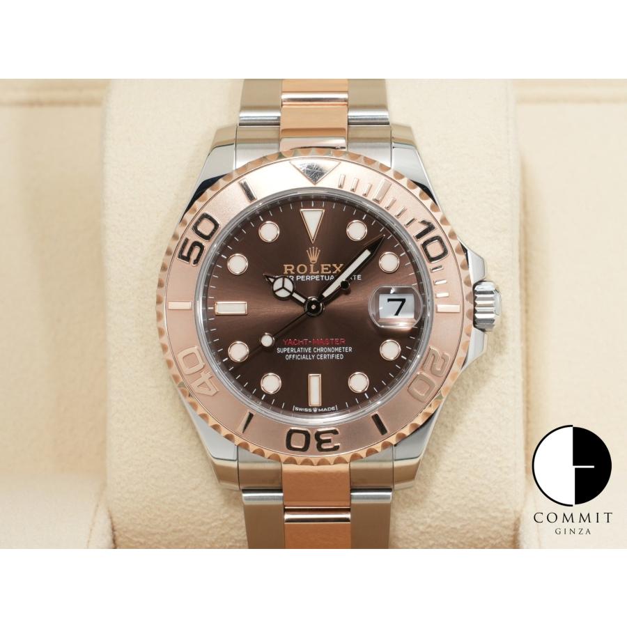 ロレックス ヨットマスター37 Ref.268621 ステンレススチール/エバーローズゴールド チョコレート文字盤 | ヨットマスター