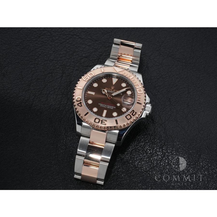 ロレックス ヨットマスター37 Ref.268621 ステンレススチール/エバーローズゴールド チョコレート文字盤 | ヨットマスター | 10