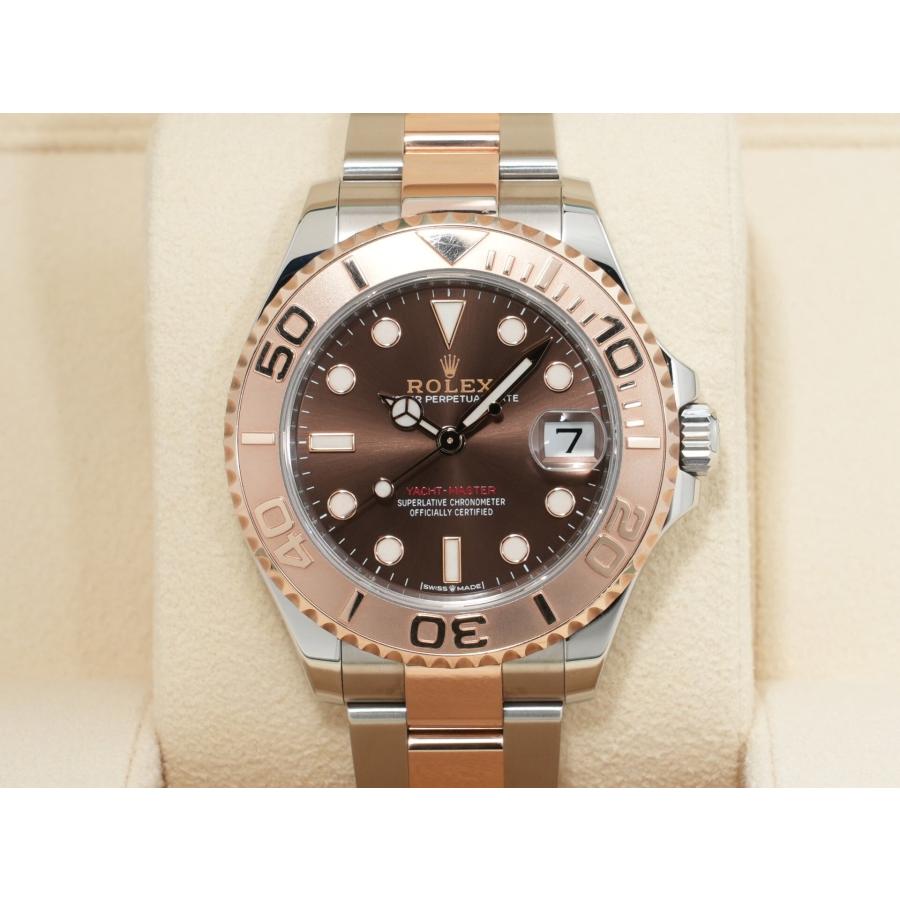 ロレックス ヨットマスター37 Ref.268621 ステンレススチール/エバーローズゴールド チョコレート文字盤 | ヨットマスター | 01