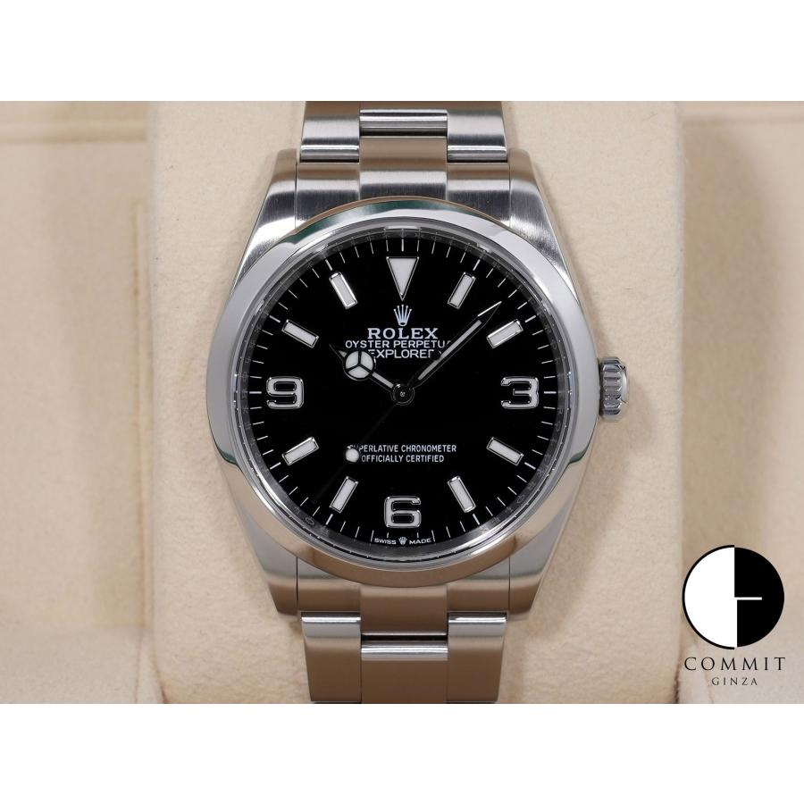 ロレックス エクスプローラー36 Ref.124270 SS ブラック文字盤 | エクスプローラー（ROLEX）