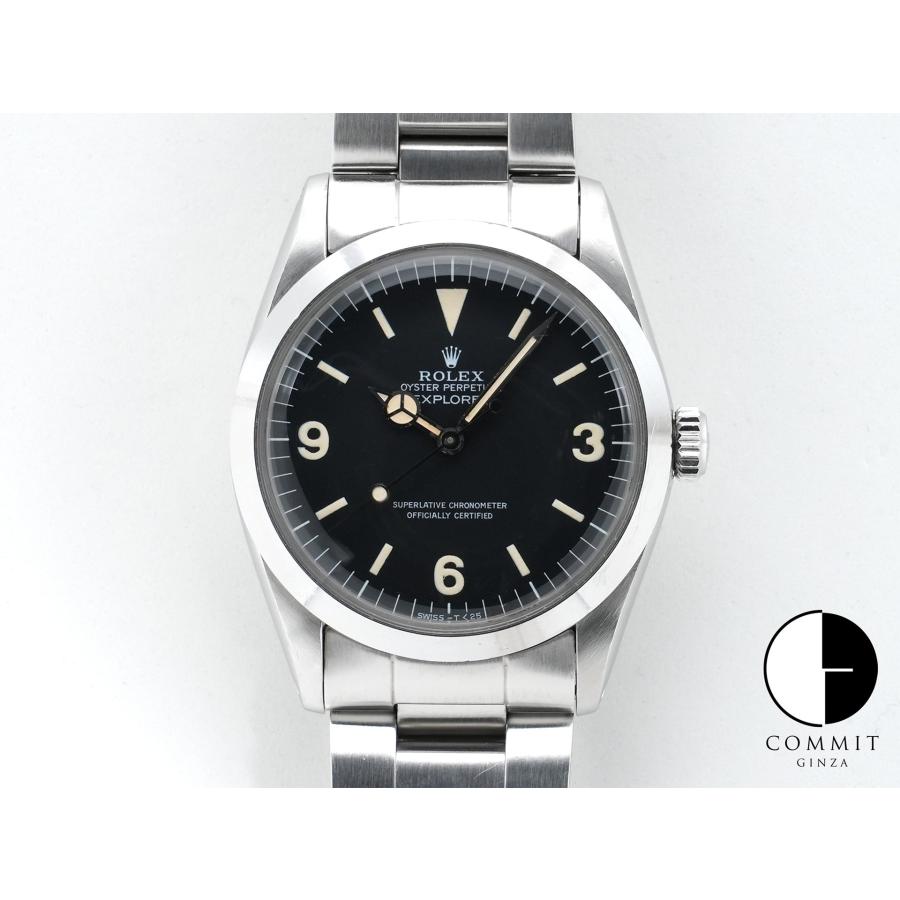 ロレックス エクスプローラーI Ref.1016 ステンレススチール ブラック文字盤 | エクスプローラー（ROLEX）