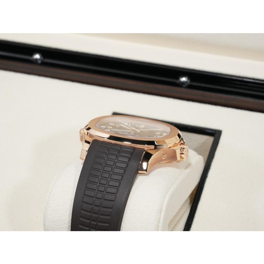 パテックフィリップ アクアノート Ref.5164R-001 ローズゴールド ブラウン エンボス文字盤 | アクアノート | 05