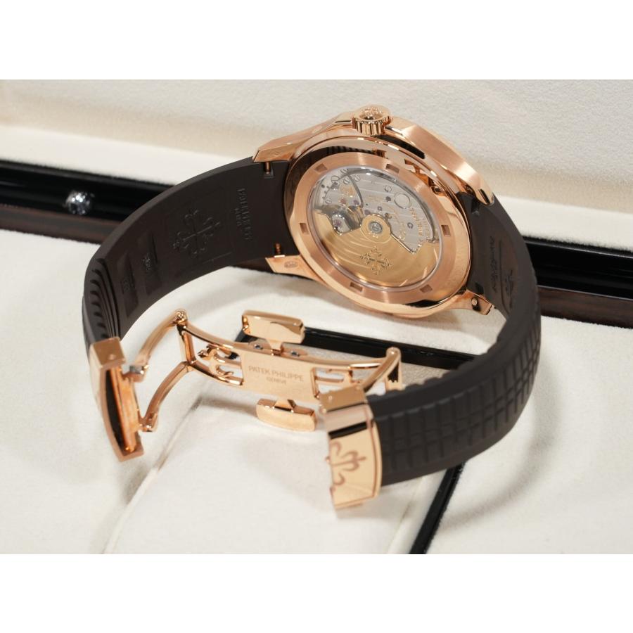 パテックフィリップ アクアノート Ref.5164R-001 ローズゴールド ブラウン エンボス文字盤 | アクアノート | 07
