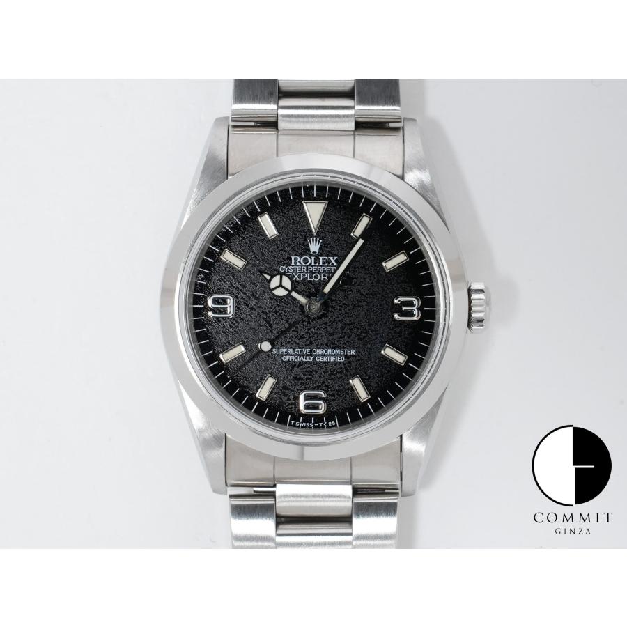 ロレックス エクスプローラーI Ref.14270 ステンレススチール ブラック文字盤 オイスターブレスレット | エクスプローラー（ROLEX）