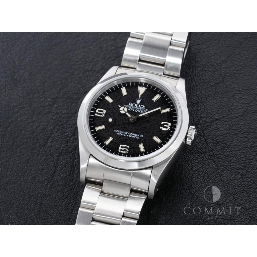 ロレックス エクスプローラーI Ref.14270 ステンレススチール ブラック文字盤 オイスターブレスレット | エクスプローラー（ROLEX） | 10
