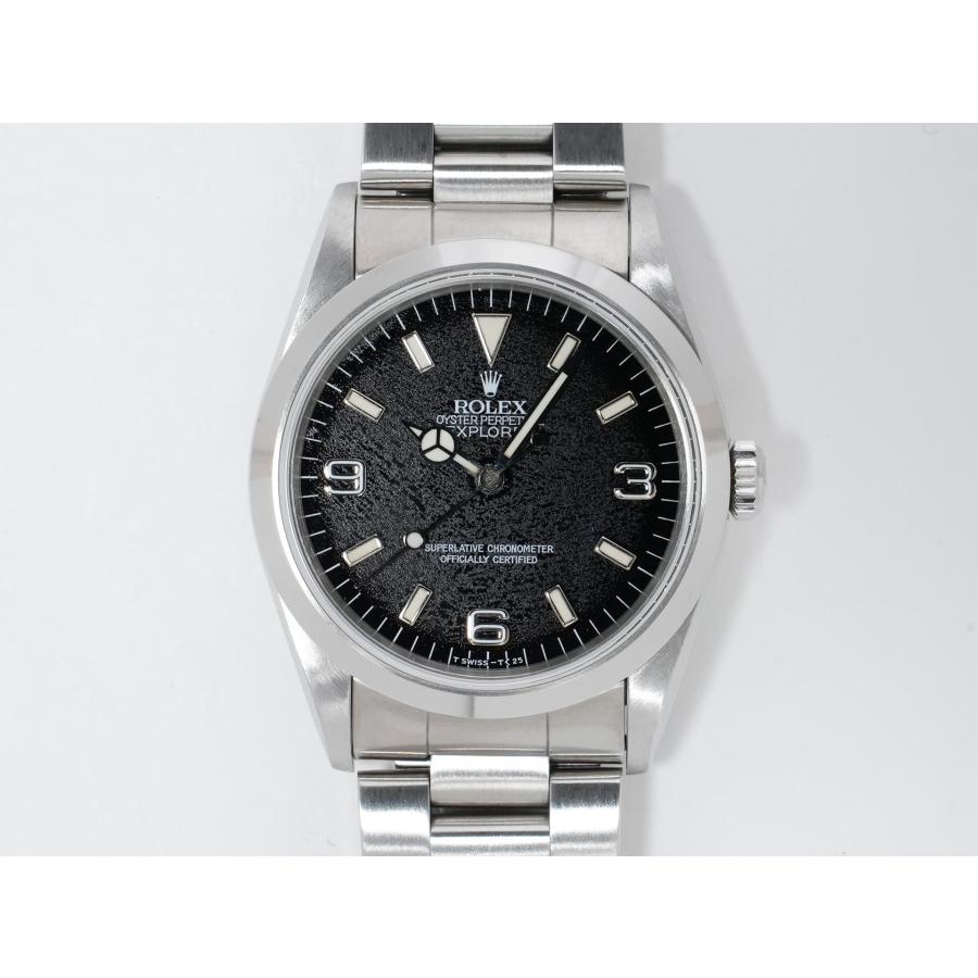 ロレックス エクスプローラーI Ref.14270 ステンレススチール ブラック文字盤 オイスターブレスレット | エクスプローラー（ROLEX） | 01