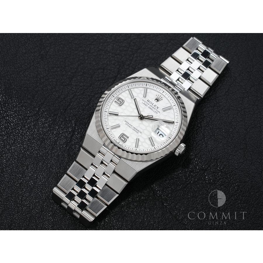 ロレックス ランドドゥエラー Ref.127234 ステンレススチール/ホワイトゴールド ホワイト文字盤 ジュビリーブレスレット | ROLEX | 10