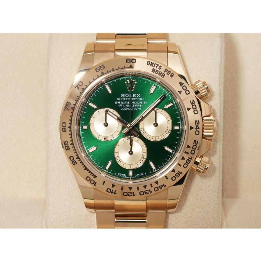 ロレックス デイトナ Ref.126508 18KYG グリーン文字盤 | コスモグラフ デイトナ | 01
