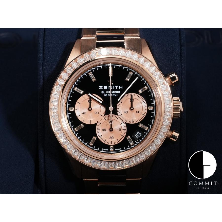 ゼニス クロノマスター スポーツ ヨシダスペシャル Ref.22.3102.3600/21.M3100 18KRG ブラックラッカー文字盤 | ZENITH（時計）