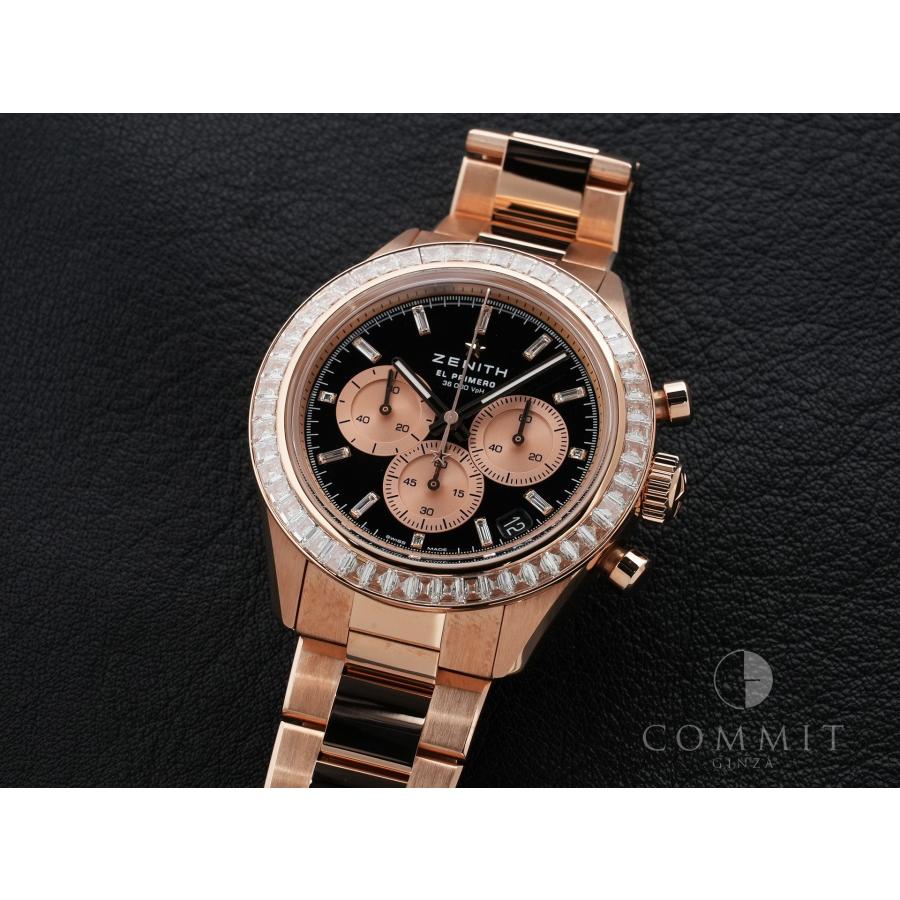 ゼニス クロノマスター スポーツ ヨシダスペシャル Ref.22.3102.3600/21.M3100 18KRG ブラックラッカー文字盤 | ZENITH（時計） | 10